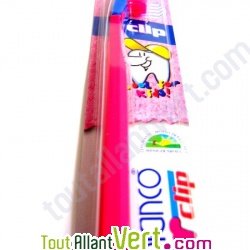 Brosse � dents nylon enfant mi-souple, t�te changeable