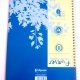 Cahier � spirale recycl� lign� A4 96p Bleu Forever