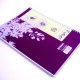 Cahier � spirale recycl� lign� A4 180p Violet Forever
