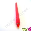 Stylo bille rouge en papier recycl�