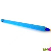 Stylo bille bleu en papier recycl�