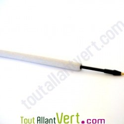 Stylo bille noir en papier recycl�, rechargeable