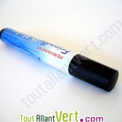 Marqueur permanent noir biseaut�, alcool