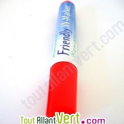 Marqueur permanent rouge biseaut�, alcool