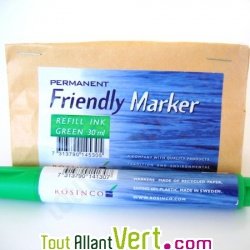 Recharge marqueur permanent Vert
