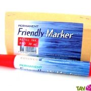 Recharge marqueur permanent Rouge