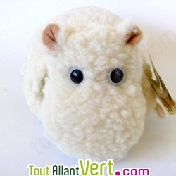 Peluche Petit Hippopotame noyau de cerise