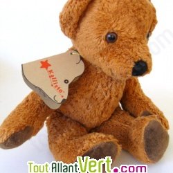 Nounours brun 30 cm coton biologique