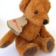 Nounours brun 30 cm coton biologique