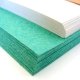 Enveloppes recycl�es rustiques brunes + cartes jaunes x20