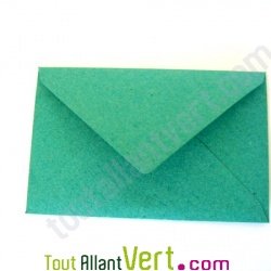 Enveloppes recycl�es rustiques brunes + cartes jaunes x20