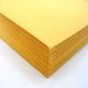 Enveloppes recycl�es rustiques Jaune, lot 25