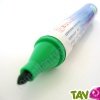 Marqueur permanent vert rond, alcool
