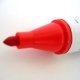Marqueur permanent rouge rond, alcool