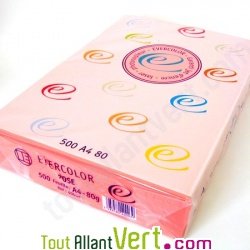 Papier recycl� A4 Evercolor 80g/m2 500 feuilles de couleur