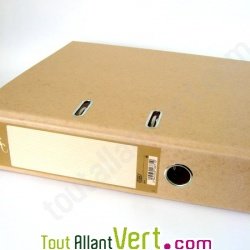 Classeur �cologique � levier 2 anneaux dos 7,5 cm