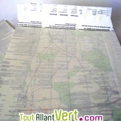 Enveloppes carte routire, 162x229, lot 50