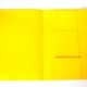 Chemise recycl�e 3 rabats A4 jaune