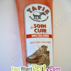 Soin cuir chaussure cirage naturel incolore 75 ml