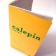 Calepin recycl� rustique 32p 10x20 cm Int. Jaune