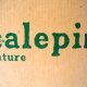 Calepin recycl� rustique 32p 10x20 cm Int. Jaune