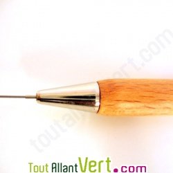 Porte-mine en bois de h�tre 0,7mm  rechargeable