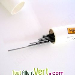 Recharge mines HB 0.5mm - Boite originale de 12 pour porte-mine