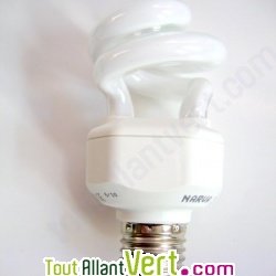 Ampoule H�lice Plein spectre 11W eq. 60W embase E27 600 lm