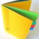 Trieur color� 12 compartiments A4+ recycl�