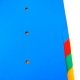 Trieur color� 7 compartiments A4+ recycl�e