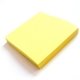 Lot de 6 x 100 Pense-b�te repositionnable recycl� 75x75 mm, jaune