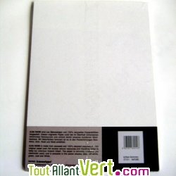 Papier recycl� aux algues de Venise, lot de 50, naturel A4