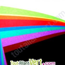 Bloc de 20 feuilles couleur A4 130g/m2