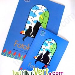 Bloc de 10 feuilles couleur A4 270g/m2