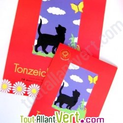 Bloc de 20 feuilles couleur A4 120g/m2
