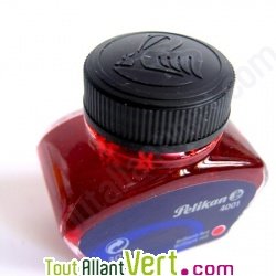 Bouteille d\'encre rouge 30 ml pour stylo plume