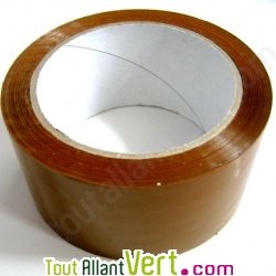 Ruban adh�sif �cologique marron 50 microns XL