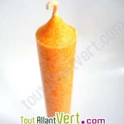 Bougie st�arine v�g�tale jaune