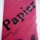 Papier rustique framboise lot de 25 A4
