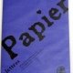 Papier rustique bleu lot de 25 A4