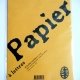 Papier rustique jaune lot de 25 A4
