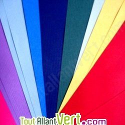 Papier � lettre Arc en ciel recycl� A4 multicouleurs lot de 22