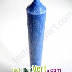 Bougie st�arine v�g�tale bleu