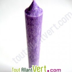 Bougie st�arine v�g�tale violet