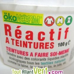 R�actif pour teinture �cologique textiles 100g
