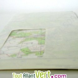 Enveloppes carte routi�re � fen�tre, 110x220, lot 100