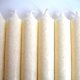 Bougie st�arine v�g�tale ivoire