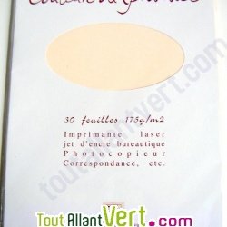 Ramette Couleurs de Provence 30 feuilles recycl�es 175g ivoire