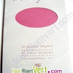 Ramette Couleurs de Provence 50 feuilles recycl�es 100g rose