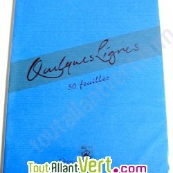Ramette 50 feuilles kraft recycl�es 90g A4 bleu